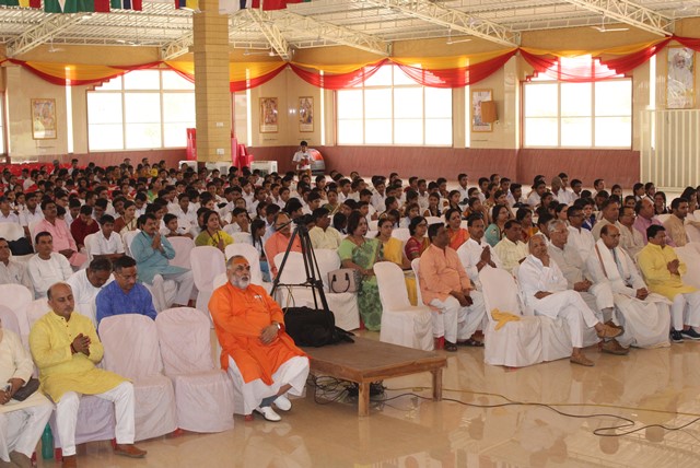 Akshya Tritiya Celebration at Maharishi Utsav Bhawan, Gurudev Brahmanand Saraswati Ashram Bhopal.